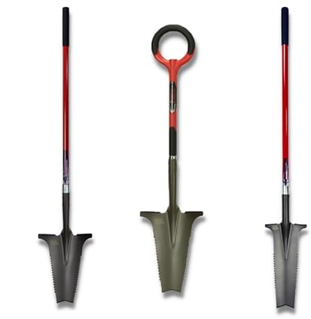 ROOTSLAYER - VENTEO - RootSlayer + Bêche de drainage à manche XL + Pelle à manche allongé XL - Lame tranchante - Outils multifonctions