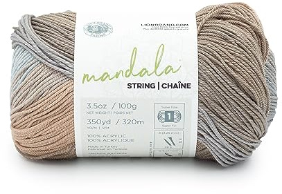 Lion Brand Yarn Mandala String Yarn, Ballad