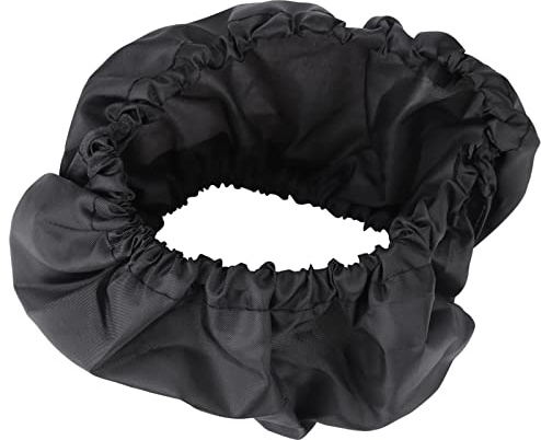 Kinderwagen-Radschutzhüllen kinderwagen radabdeckung Radschutzhüllen Schwarzes Staubdichtes Zubehör, Staubdichte Reifenabdeckung, 4er-Set, Einfach zu Verwenden Piezas