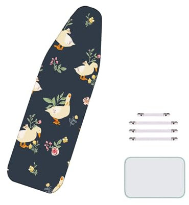 BLEDD 160 x 60 cm. La copertura per asse da stiro splendidamente decorata dona un nuovo look all'asse da stiro ed è perfetta per sostituire il copriasse da stiro