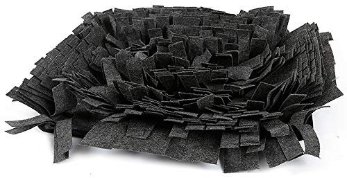 ALEjon Schnüffeldecke für Hunde: Waschbare Futtermatte fördert langsames Fressen und Nasenarbeit – 44 x 32 cm