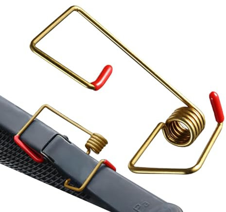 tongfeng Wischerarm Booster Feder - Metallfeder Set Wischerarm Druckfeder - Scheibenwischer Booster mit Druckfeder Ersatzkit für klare Windschutzscheiben