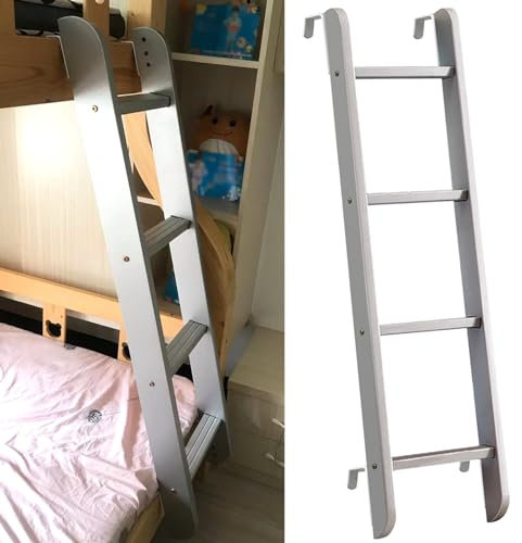 YTXFRHOD Holzleiter für Hochbetten, langlebige Etagenbettleiter/Ersatzleiter, universelle Trittleiter für Wohnmobile, Hängeleiter, Tragkraft 150 kg