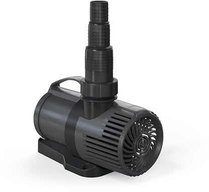 Pontec 95664 PondoMax Eco 15000 Control - Filterpumpe, Bachlaufpumpe, integrierter Controller, variable Förderleistung, über und unter Wasser aufstellbar