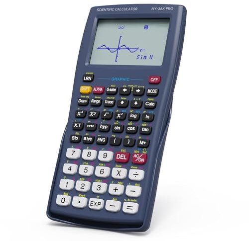NEWYES Calculatrice Scientifique Graphique, Fonctions Graphiques, idéale pour Les Enseignants du collège et du lycée