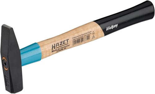HAZET Martillo de cerrajero BluGuard 2140N-30, 300mm de longitud, cabeza de martillo de 300g, con tornillo de cuña para máxima seguridad, acero de calidad y mango ergonómico