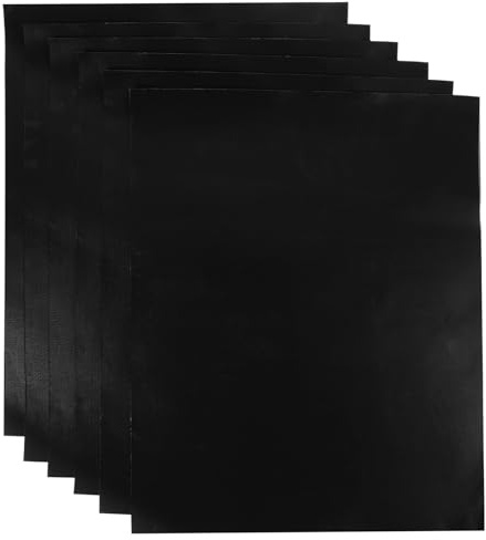 ibasenice 6 Pièces Tapis de Barbecue Réutilisables de Lot de Antiadhésifs Résistants Chaleur pour Cuisson Au Four et Barbecue
