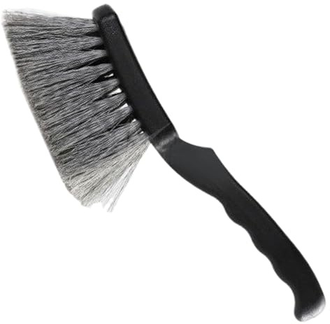 Brosse pour Pneus - Brosse pour Jantes Et Roues - Accessoire De Lavage pour Saleté Routière Manche Court