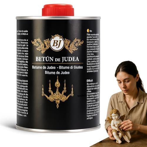 PLAYZOCO Betún Judea, Tinte para madera natural, Limpiador y desengrasante, no deja huella ni rastros, Protección y restauración de la madera, Cierre hermético, Contiene 250 ml