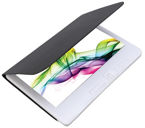 LICAEVEY Lector de Libros Electrónicos de 7 Pulgadas con Pantalla TFT, Lector Electrónico Portátil con Fuente y Brillo Ajustables, Batería de 20 Horas para Lectura, Reproductor (8G)