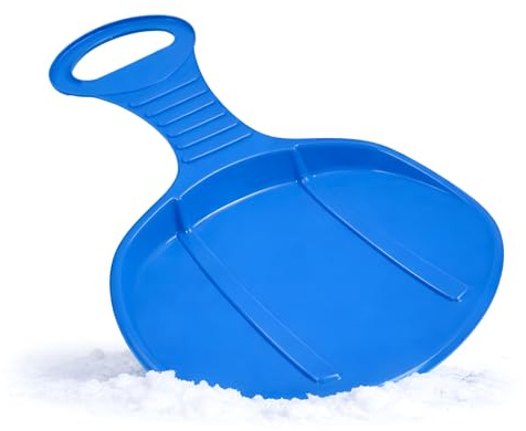 Kinder Poporutscher 53x34 cm Schneerutscher Rutschteller Winter Kinderbob