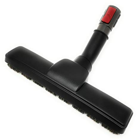Kniwelshop Bodendüse, Parkettbürste, Softbürste für Parkett, Laminat, Fliesen kompatibel mit Dyson Staubsauger (mit Adapter für V7,V8,V10,V11,V12, V15, Gen5)