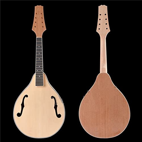 ZENGXUE Music Spruce Top A Mandolin Kit With All Hardware Mandolin Musical Instrument
