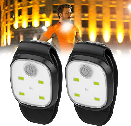 Aicharynic LED Blinklicht Sicherheitslicht, 2 Stück Blinklicht Schulranzen LED Clip Lampe LED Clip Sicherheit Licht für Schulranzen Nachtläufer Hunde Bergsteiger Leuchtanhänger