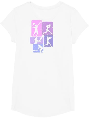 Tennis Tennisspielerin Mädchen Damen T-Shirt