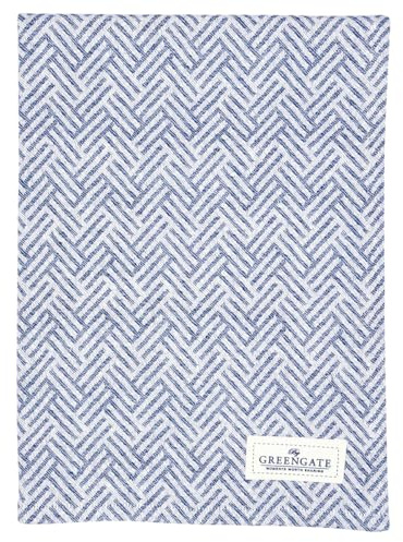GreenGate Tea Towel Anneli Blue
