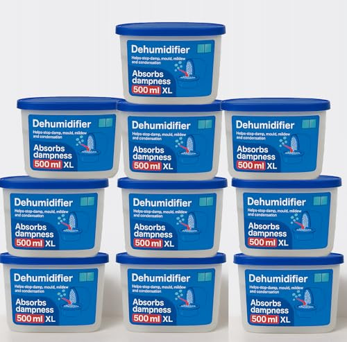 Interior Dehumidifiers for Damp, Mould, and Moisture in the Home, Kitchen, Wardrobe, Bedroom, Caravan, Office, Garage, and Basement (10)