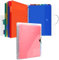 Uquelic Classeur avec 12 Pochettes Perforées pour Documents Format A4 - Pochette Plastique, Trieur Document Pochette Plastique A4 avec Rabat - Maison/Bureau (Transparent)