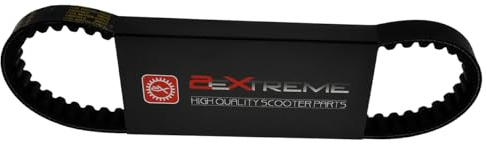 Keilriemen 2EXTREME verstärkt 667x18mm kompatibel mit Kymco DJ50 Y, Rex | Verstärkter Antriebsriemen aus Gummi, 30 Grad Steigung; kompatibel mit Boatian, AGM, Benzhou; Länge 667 mm, Breite 18 mm
