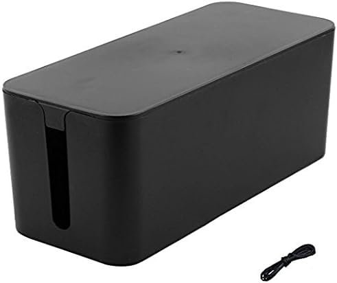 powerking Cable Management Cord Cover Wire Hider Box Concealer Organizer Protector System for Home Theater Entertainment Center Office School