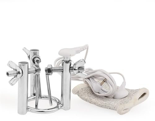 ZTHBYSB 4 Stile Kombination Edelstahl Elektro Shock Harnröhren Dilatator Set, Einstellbarer Penis Plug Katheter für Männer Harnröhren Stimulation Masturbation SM E-stim Extrem Sexspielzeug,Silber,C