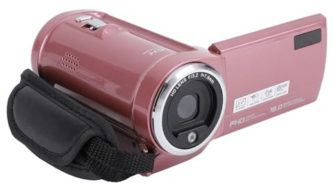 Appareil Photo Numérique 2K 48MP pour Adolescents, Adultes et Enfants, Caméra Vlogging 2,4 Pouces Zoom 16X, Enregistreur Vidéo Écran Rotatif 270 Degrés avec Batterie 1000