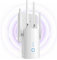 WLAN Verstärker, 1200Mbit/s Wlan Repeater mit 4*180° Schwenkbare Antenne Dualband 2,4GHz+5GHz WiFi Repeater mit WPS | 1200 Mbit/s | Mit LAN/WAN Port| Einfache Einrichtung | Kompatibel 99% WLAN Geräten