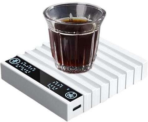 Dtaigou Digital Scale Coffee,Smart Coffee Scale with Built-in Timer | Portable Kitchen Gadget for Home Shop Travel Tea Brewing Roasting