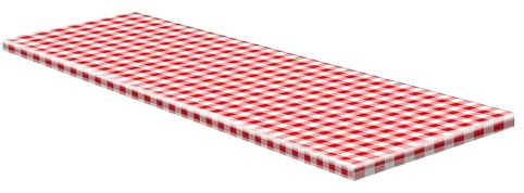 Mantel de picnic para exteriores | Funda de mesa de picnic ajustada con fundas de banco – Protector impermeable que protege el mantel para camping, comida, patio, barbacoa y fiesta