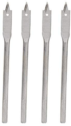 Fdit Damage Drill Drill Bit Woodworking Drilling Tool 10 Mm Flat Wood Bit 4 for Carpenters Projects