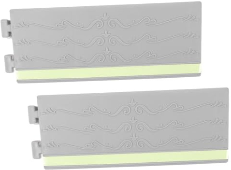 Cabilock 2pièces Rampe De Seuil Pour Aspirateur Robot Tapis Escalade Pour Robot Balayeur Lot De Rampes De Porte Pour Bandes De Transition Au Sol