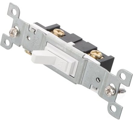 FIXOSHEE Interruptor de Pared Doméstico Empotrable con Enchufe Múltiple Diseño Elegante Instalación para Uso Residencial y Comercial Estándar Americano