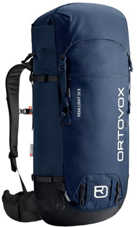 ORTOVOX PEAK LIGHT - 38l - Leichter, sehr funktionaler Rucksack für anspruchsvolle Alpinist*innen mit kurzer Rückenlänge - blau
