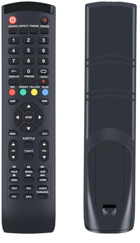 WKOLF Nuova Telecomando di Ricambio per NORDMENDE TV ND32N2200H ND24N2000H ND40S3000-SMART UH32M1010 ND40N2000 ND39N2000H ND40N200H ND39S300H ND43H ND43000H ND43 S3000 H-SMART HD24N2000H ND40N2000H
