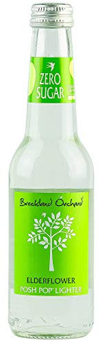 Breckland Orchard | Zero Sugar Elderflower Posh Pop | 275ml x 12 Bottles