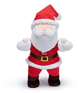 Trudi Babbo Natale Santa Claus natalizio trudino. Peluche albero di Natale decorazioni e addobbi | 25x36x12cm taglia M | Christmas | modello 19534