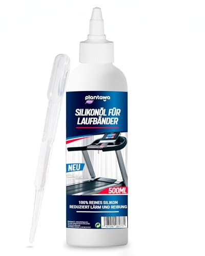 Plantawa Olio per tapis roulant da 500 ml | Efficacia testata | Pulizia e sicurezza | Applicazione precisa | Universale e rispettoso | Vantaggi durevoli | Silicone puro | Ideale per palestre.