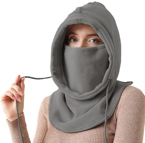 Sturmhaube Winter Für Männer Frauen Unisex Balaclava Warm Skimaske Verstellbare Gesichtsmaske Kapuzenschal Skimaske Damen Sturmhaube Damen Unter Helm