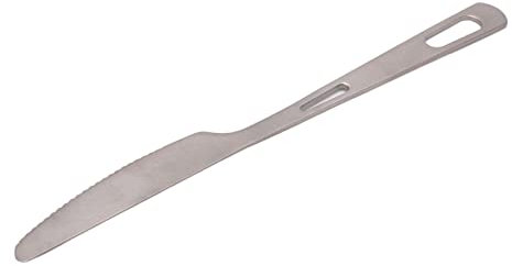 Camping Tableware Camp Flatwareeiumium Ustensiles de Camping en Plein Air Vaisselle Couverts Portables pour Randonnée Pédestre et Pique-Nique (Couteau)