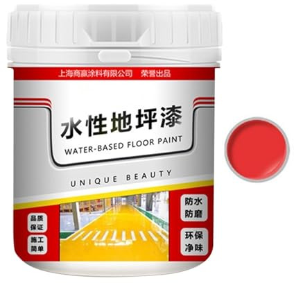 Vernice antiscivolo per pavimenti in calcestruzzo per calcestruzzo all'aperto, ad asciugatura rapida, antiscivolo, impermeabile, rivestimento per pavimenti in garage, vernice per pavimenti in cemento