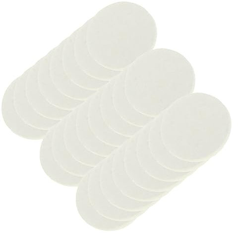 ORFOFE 200stücke Baumwoll-aromapads Für Diffuser Runde Nachfüllpads Für Ätherische Öle Duft-Accessoire Für Aromaketten Weiß Langlebig Und Hautfreundlich