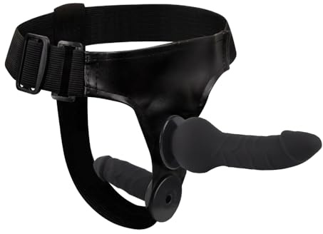 Qcpuuu Strap on per le Donne, Regolabile Strap-on Pene, Doppio Dildo con 2 Dildo in Dilicone, per Uomini Donne Coppia di Giocattoli del Sesso Set