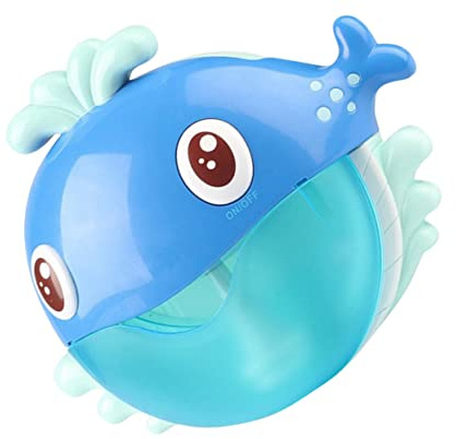 Warmhm Wal-Form Badeblasenmacher Für Junge Mädchen Mit Wasser Und Duschgel Cartoon-blasenmacher Elektrisch Liederspielzeug Für Badewanne Einfach Zu Bedienen Lagern