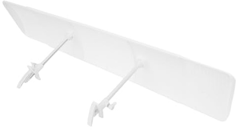 Deflector de aire ajustable para aire acondicionado central de techo o rejillas de ventilación laterales con filtro purificador de algodón para mejorar el aire interior (básico sin filtro-S)