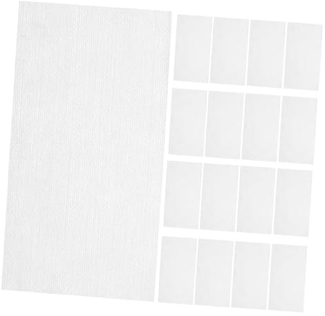 FRCOLOR 500 Stück Dehnbare Kosmetik Wattepads aus Wasserstrahlverfestigtem Vliesstoff in Weiß für Vielseitige Anwendung und Minimale Hautirritation bei Täglichen Gesichtsreinigung