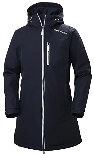 Helly Hansen Mujeres W Chaqueta de invierno larga Belfast, Azul Marino, 2XL