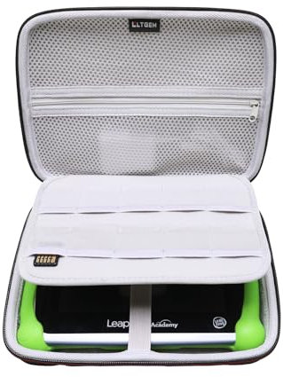 L LTGEM EVA Hard Case for Leapfrog LeapPad Academy Kids' Learning Tablet/Leapfrog Epic Academy Edition (Black)