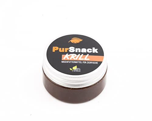 NatureHolic - PurSnack - Krill I per gamberetti e granchi I per Pesci di Piccole e Grandi Dimensioni I per granchi e lumache I fonte ottimale di nutrienti I 25 ml