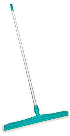 Haragán 55 cm Profesional con Mango Aluminio 140 cm. para Limpieza de Suelos de Doble Labio Blanco.