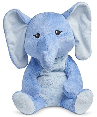 HUGIMALS Weighted Sensory Plush - 2kg Calming Stuffed Animal For Kids & Adults - Removable Weight, Washable, Deep Pressure Stimulation